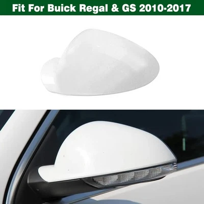 Tapa de cubierta de espejo retrovisor izquierdo blanco para Buick Regal y GS 2010-2017 Foto 1 de 4