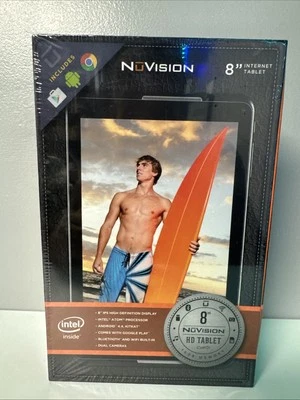 Nuvision IPS High Definition 8" Internet Turquoise Tablet TM800A510LTQ NEW - Image 1 of 4