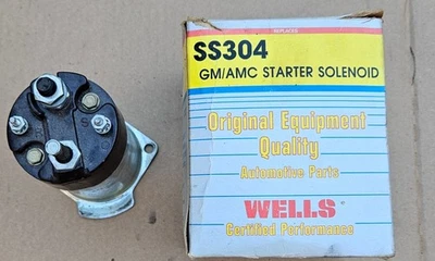 Solenoide de arranque Wells GM / AMC de colección Foto 1 de 2