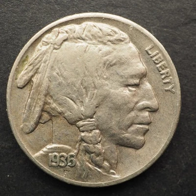 1936 *S*    BUFFALO NICKEL    ***NICE  *** FREE SHIPPING M9999 - Image 1 of 2