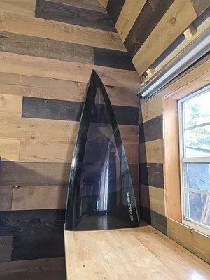 89-93 Nissan 240sx S13 Piloto Trasero Izquierdo Cuarto Ventana Vidrio Fastback Escotilla Derecha Foto 1 de 4