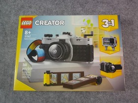 LEGO CREATOR 3 IN 1 RETRO CAMERA 31147 - 261 PIECES BRAND NEW IN BOX 