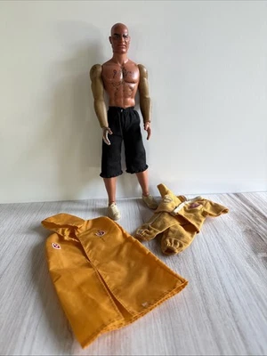 BIG JIM Dr. Steel W/Working Karate Chop Silver HAND Action Figure Mattel 1971 - Image 1 of 4