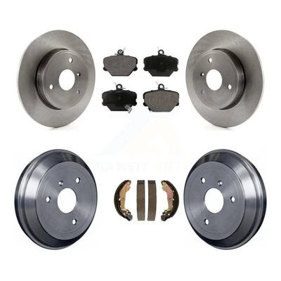 Front Rear Disc Brake Rotors Ceramic Pads And Drum Kit For Smart Fortwo - Image 1 of 4
