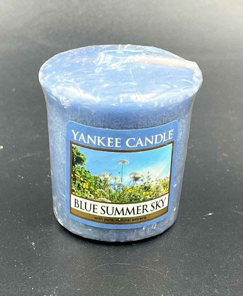 Yankee Candle Azul Verano Cielo Votivo Nuevo Foto 1 de 1