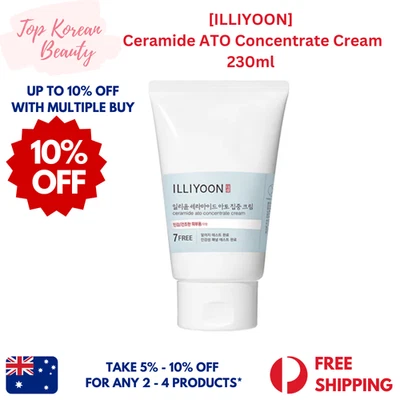 [Illiyoon] Ceramide ATO Concentrate Cream 200ml (AU Stock) - image 1 of 2