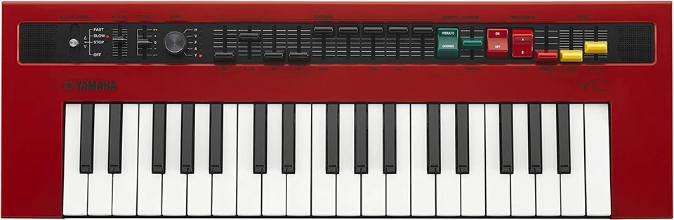 YAMAHA REFACE YC Mobile Synthesizer 37 Tasten Mini Red Keyboard Klavier aus... - Bild 1 von 4