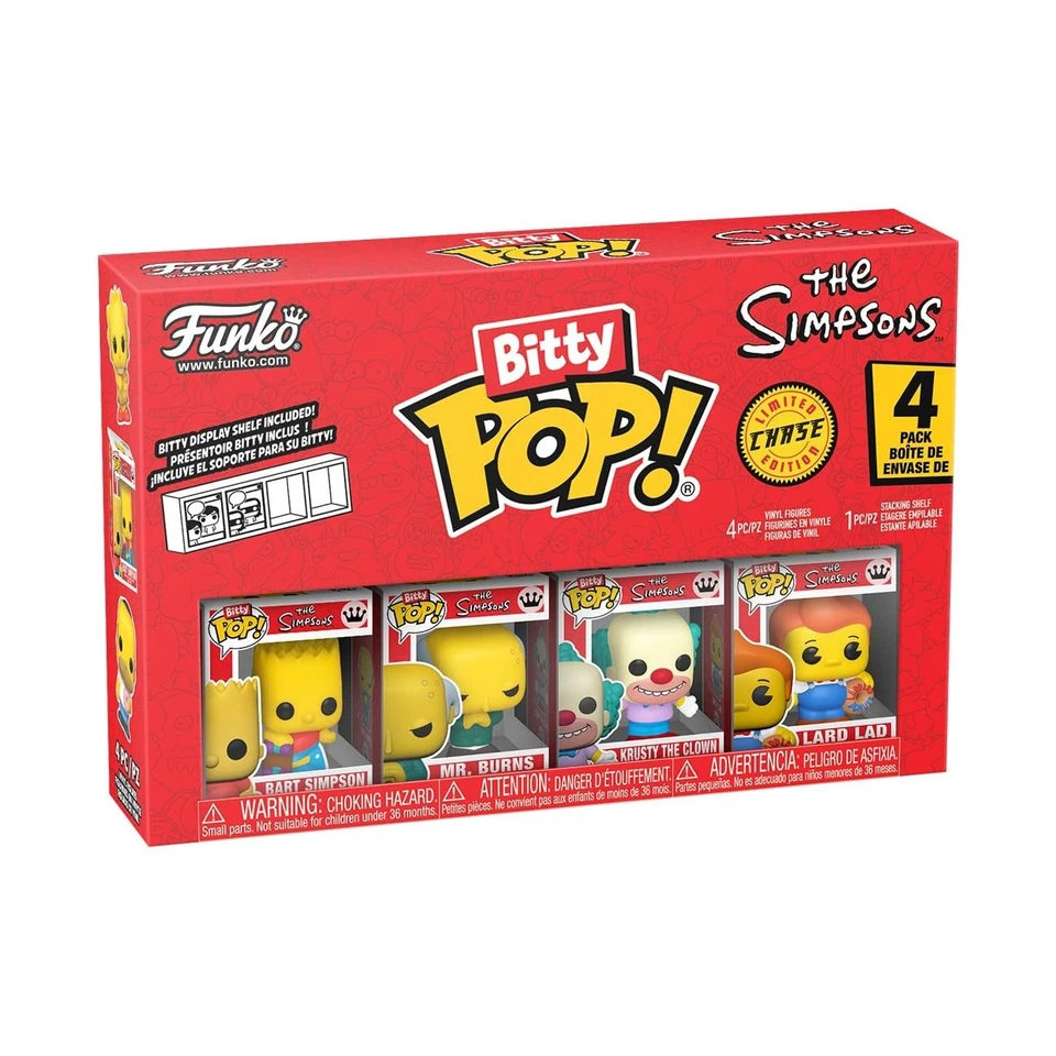 FUNKO POP SIMPSONS - BART BITTY 4PK