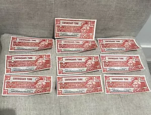 19 Canadian Tire Money 10 Cent Coupon Store Bank Note Bill Canada 1992 2006 2017 - Picture 1 of 10