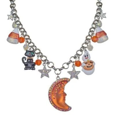 COLLAR KIRKS FOLLY HALLOWEEN DIOSA SOMBRA LUNA TODOS LOS SANTOS VÍSPERA ST #6 Foto 1 de 3