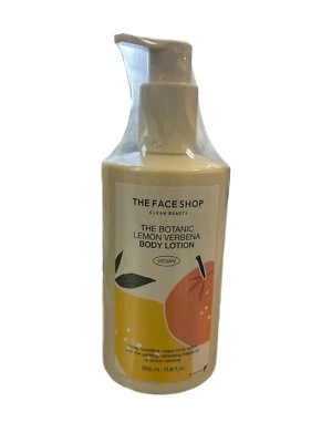 Loción corporal botánica THE FACE SHOP LIMÓN VERBENA - 350 ml / 11,8 oz nueva y sellada Foto 1 de 2