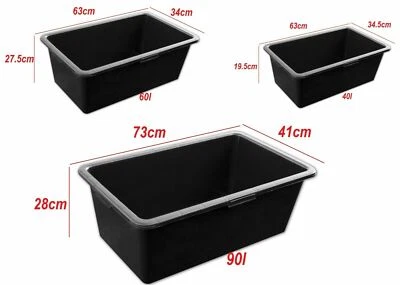 INNOFINITY 40L / 60L / 80L Cat Dog Litter Tray PLASTIC BOX BOXES Containor