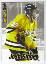2001-02 Michigan Tech Huskies (WCHA) Josh Singer
