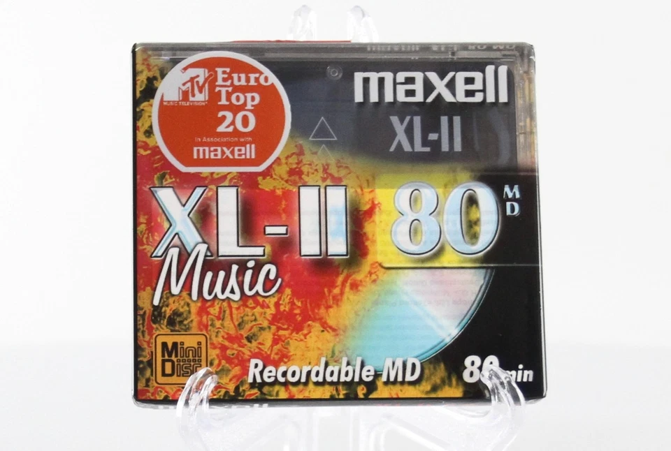 Minidisco de audio grabable Maxell XL-II MD 80 min (MD80XL11) Foto 1 de 2