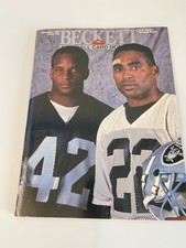 Beckett Football Card Monthly November 1991 Lott/Craig Raiders Cover