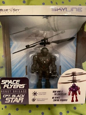 Blue Sky SkyLine Space Flyers Robot Bridage CPT. BLACK STAR #90003 NEW - Image 1 of 3