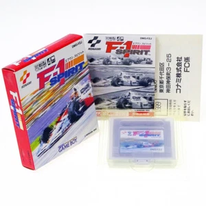 F-1 SPIRIT GB Nintendo Game Boy Japan Import Konami Racing Boxed Complete - Picture 1 of 1