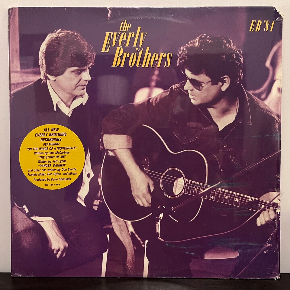 EVERLY BROTHERS - EB '84 (Edmunds McCartney) - 12" Vinyl Record LP - SEALED - Image 1 of 2