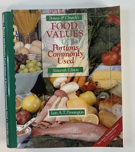Bowes and Church's Food Values of Portions Commonly Used Spiral Bound 1994 - Foto 1 di 11
