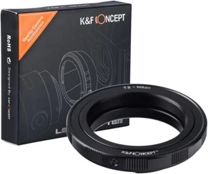K&F Concept T2 Lenses to Nikon F Lens Mount Adapter for Nikon D3400 D3200 D5600 - Picture 1 of 8