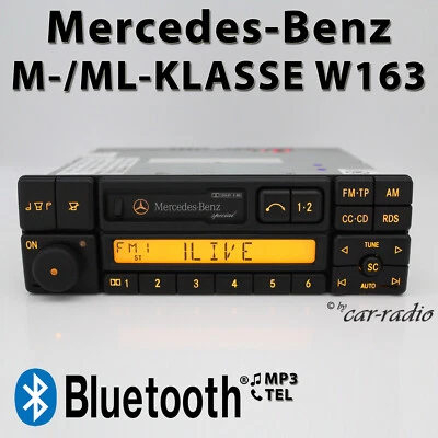 Original Mercedes W163 Radio Special BE2210 Bluetooth Radio MP3 M ML Klasse 163 - Bild 1 von 4