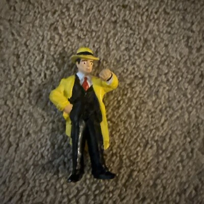 Figura de PVC de colección de 1990 Dick Tracy 4" juguete aplausos 4,99 Foto 1 de 4