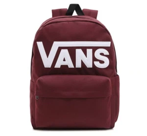 Vans Backpack / Skool Drop V Logo / Dark Red / RRP £40 - Picture 1 of 4