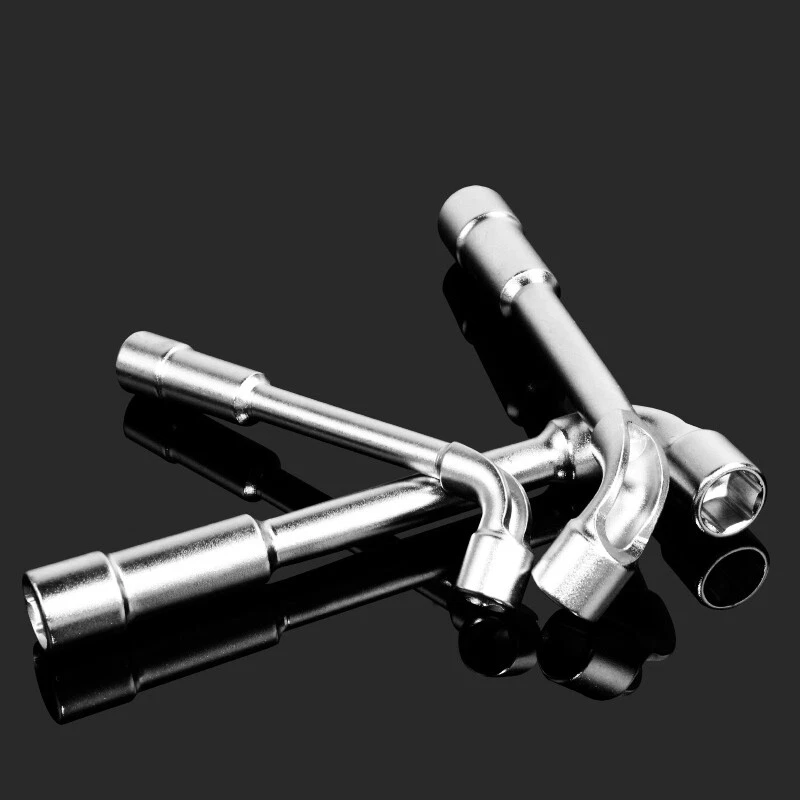 Socket Wrench 6mm - 27mm Extendable Car Wheel Brace Socket Tyre  L Type Wrench - Image 1 of 4