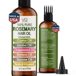 VITAL AFFAIR 100% Pure Rosemary Oil For Hair Growth With Castor Batana Jojoba... - Picture 1 of 6