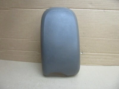01-06 Hyundai Santa Fe Arm Rest Armrest Center Console Gray Leather Storage - Image 1 of 4