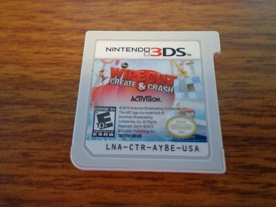 Wipeout: Create & Crash *CARTRIDGE ONLY* (Nintendo 3DS) - Image 1 of 2