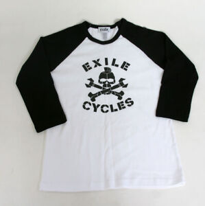 Kids The Menace Skull T-Shirt by Exile Cycles  (various sizes)
