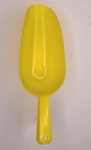 Cuchara para hornear sal harina de azúcar de plástico amarillo vintage Lustro-Ware EE. UU. No. L-61 BONITO - Imagen 1 de 10