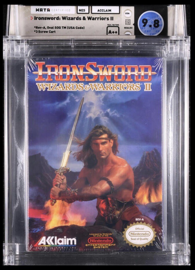 Ironsword Wizards & Warriors II Value GoCollect (nintendones