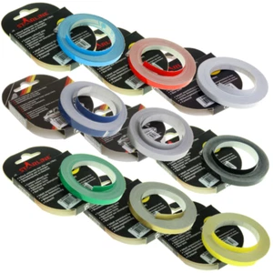 FELGENAUFKLEBER FELGEN STREIFEN STICKERS 10M MOTORRAD BIKE AUTO STRIPE WHEEL RAD - Bild 1 von 10