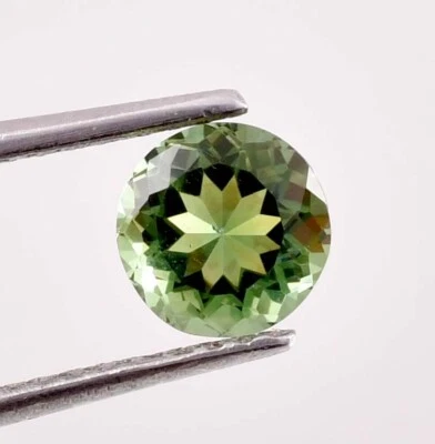 AAA 5 x 5 MM Flawless Natural Bi-Color Tourmaline GIT Certified Loose Gemstone - Image 1 of 4