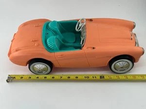 Barbie Convertible 1962 Austin Healy Irwin Mattel 18” Sports Car Vintage 1/6 - Picture 1 of 16