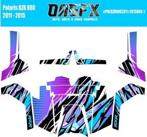 Polaris RZR 800 UTV Grafik Kit D45-1 Wild 2011 - 2015 - Bild 1 von 1