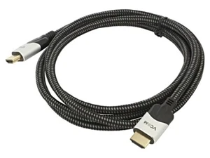 CG865-2 Kabel HDCP 2.2,HDMI 2.1 HDMI Stecker,beiderseitig Textil 2m VCOM - Picture 1 of 1