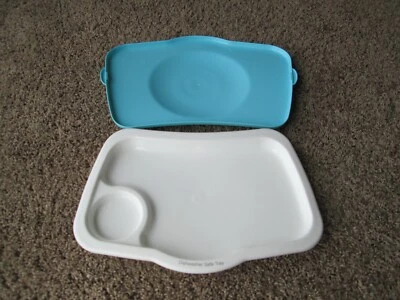 Bandeja de alimentación de repuesto para asiento elevador de bebé Fisher Price Healthy Care con tapa cubierta Foto 1 de 4