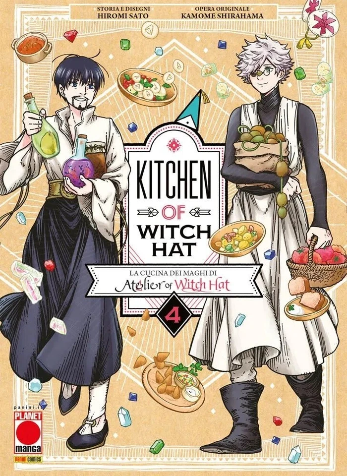 Kitchen of Witch Hat N° 4 - Planet Manga - Panini Comics - ITALIANO NUOVO