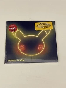 POKEMON 25 THE ALBUM WITH STICKER SHEET & POSTER DIGI-PAK CD - Picture 1 of 1