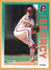 STEVE SEARCY PHILADELPHIA PHILLIES #545 no dot usa - FLEER NM-MT 1992