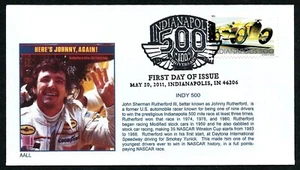 USA, SCOTT #4530, AALL FDC COVER OF INDIANAPOLIS RACECAR, JOHNNY RUTHERFORD 2011 - Picture 1 of 1
