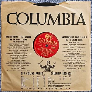 78 RPM 10": E+ Columbia 36604 Kay Kyser Jingle Jangle He Wears Pair Silver Wings - Picture 1 of 8
