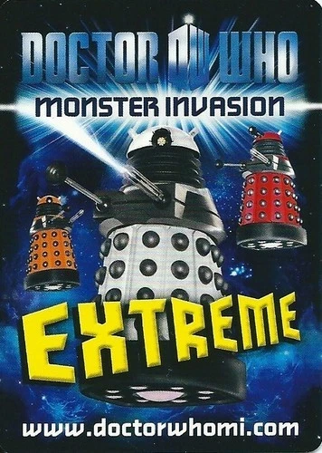 Doctor Who Monster Invasion Extreme RARE OR SUPER RARE FOILS...CHOOSE - Image 1 of 1