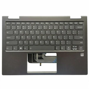 New Genuine Lenovo IdeaPad Yoga 730-13IKB Palmrest with Keyboard 5CB0Q95913 USA - Picture 1 of 2