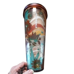 Starbucks 24 Fl Oz/710 ml BPA-Free Tumbler With Lid & Straw - Picture 1 of 11