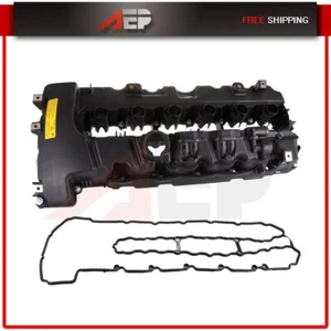 Engine Valve Cover W/Gasket For 07-14 BMW 535i 135i 335i X6 Z4 11127565284 - Picture 1 of 3