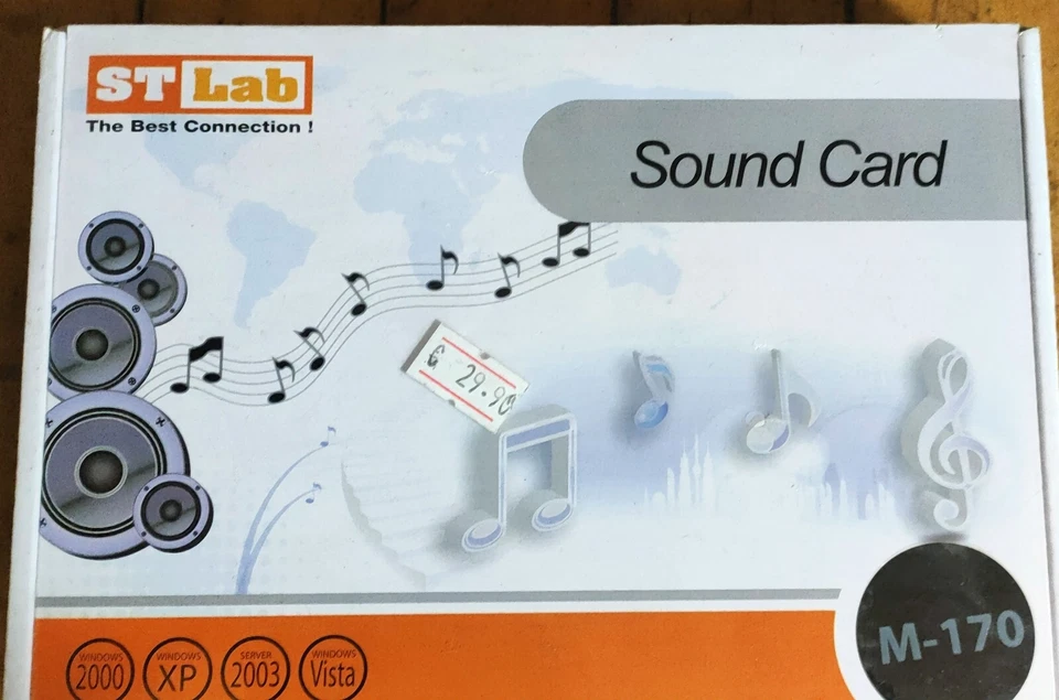 Scheda Audio St Lab 7.1 Pci M170 - Immagine 1 di 2